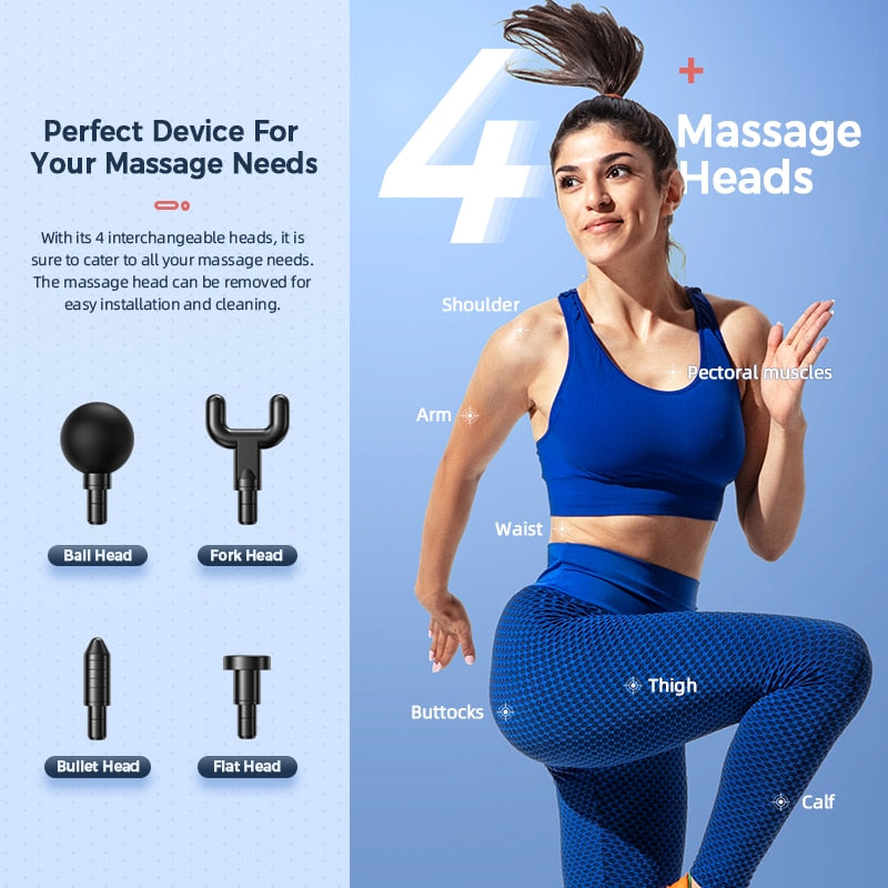 MIni Massage Gun Pro 2.0 | Body Massager with LCD Display